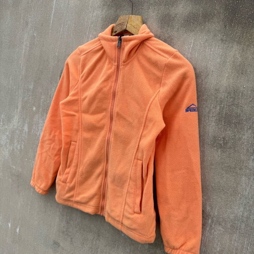 McKinley fleece jacket like new, orange, size XS