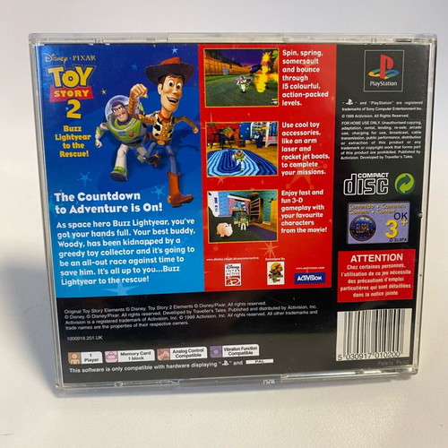 Toy Story 2 Buzz Lightyear To the Rescue PlayStation 1 πλήρες αγγλικό σαν καινούργιο