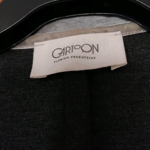 Cartoon gray outerwear new, youthful, size L