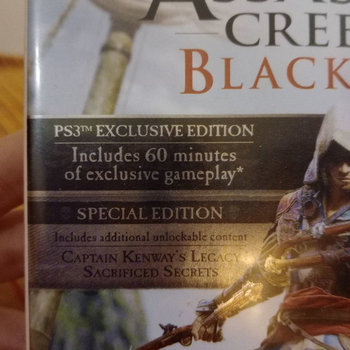 Assassins Creed Black Flag Silver Edition PS3 used