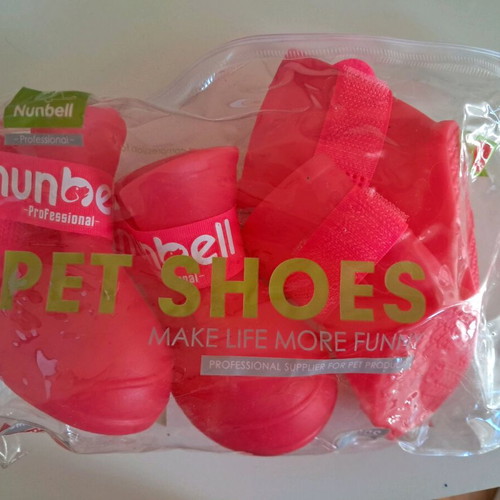 Dog shoes new, size XL