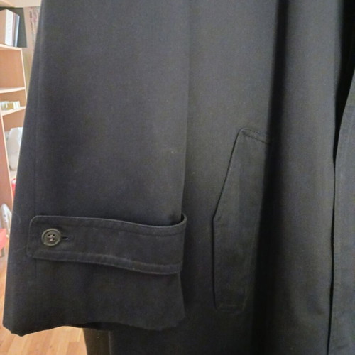 Lord men's trench coat dark blue new, size L