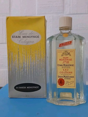 Vintage Eau de Cologne Epam. Menounos unopened