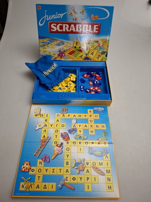 Junior Scrabble vintage επιτραπέζιο παιχνίδι σαν καινούργιο