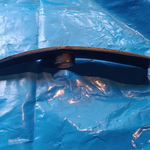 Handmade tsapokasmas new, kiln-painted forged steel tool