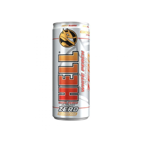 Energy Drink Hell Zero White Peach 250ml Καινούργιο