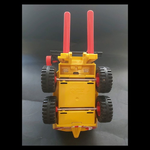 Playmobil forklift used vintage vehicle 1980 Geobra