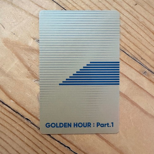 Ateez San Golden Hour Part 1 Kpop photocard