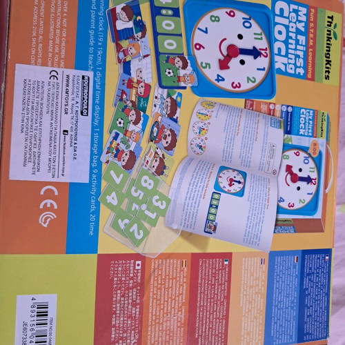 Learning Time Educational Toy like new with box