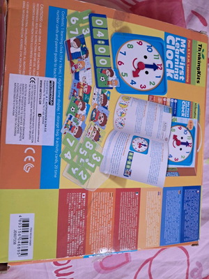 Learning Time Educational Toy like new with box