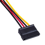 Akyga AK-CA-16 Αντάπτορας Molex σε 2x SATA καλώδιο τροφοδοσίας 2x 15cm καινούργιο