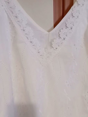 Midi dress Achilleas Accessories white like new, size XL