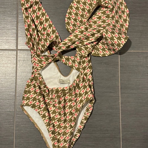 Dolce Domenica swimsuit like new, green, size S