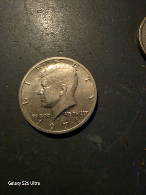 Αμερικανικό κέρμα Kennedy Half Dollar 1971