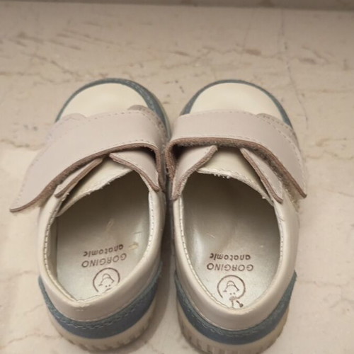 Gorgino Anatomic Baby Baptism Shoes Like New, Leather, Size 19