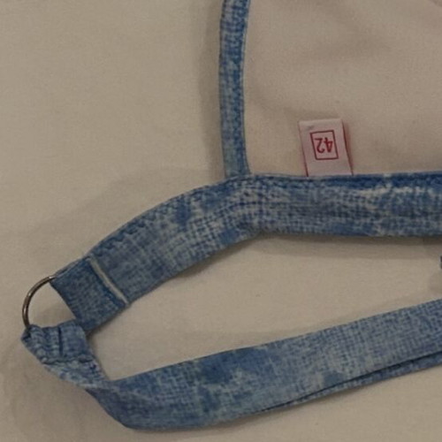 Pin-Up Stars Denim Effect Bikini Set size S very good condition