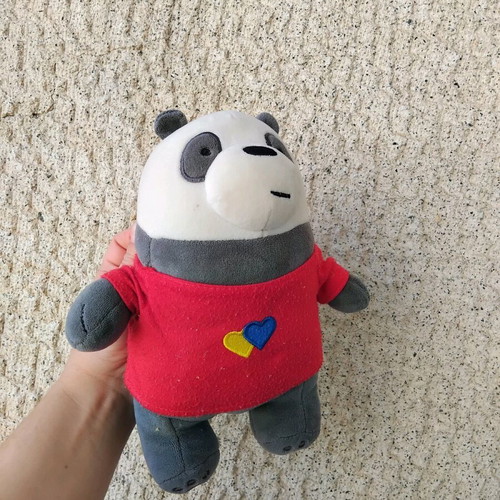 Λούτρινο Miniso We Bare Bears Panda σαν καινούριο, 29 εκατοστά