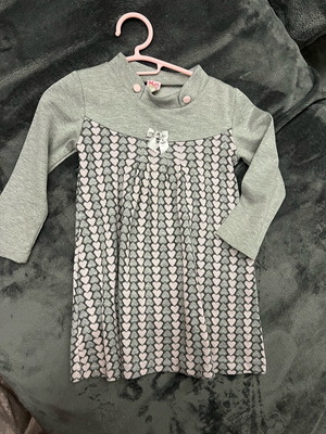 M&B Kid's Fashion children's dress grey like new for 4 years old