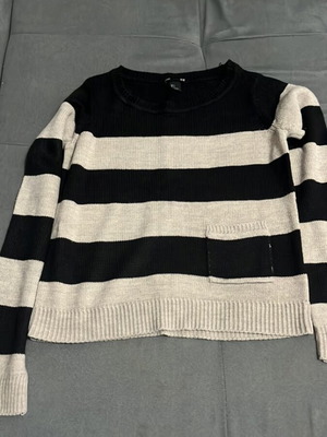 Wool Sweater H&M like new, black and gray, size S