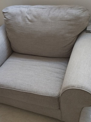 Ashley Belcampo Living Room Armchair New, Jute 145x104x102cm