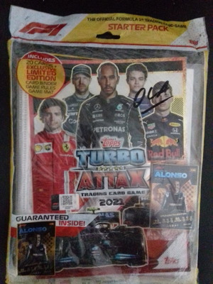 Turbo Attax trading card game 2021 σφραγισμένο starter pack με 20 κάρτες