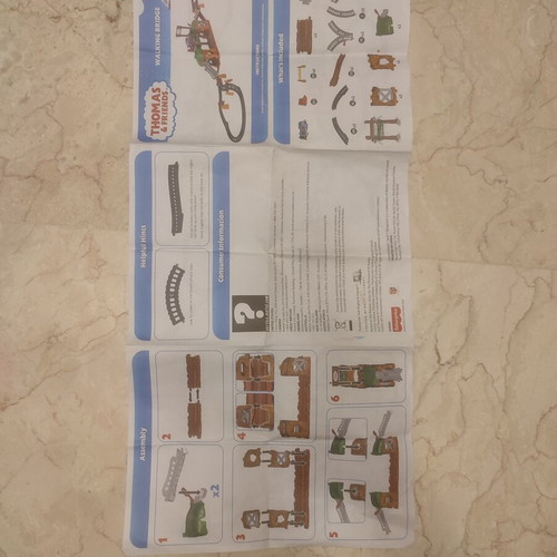 Thomas & Friends TrackMaster Walking Bridge Set like new