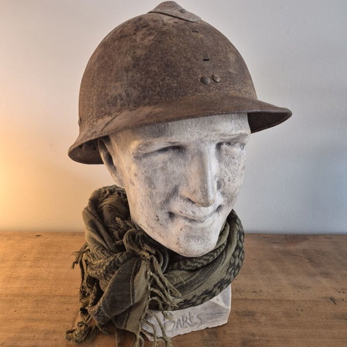 Adrian M31 Belgian Infantry Helmet WW2