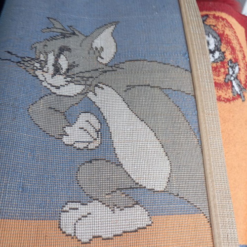 Small rugs set like new, two new and one small used, 58x95 cm