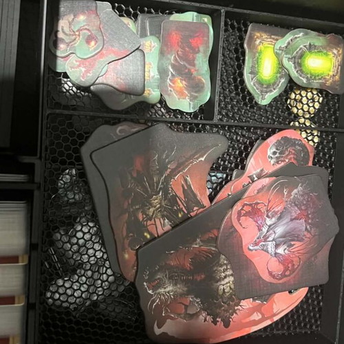 Grimcoven 3D printed insert for board game standees edition