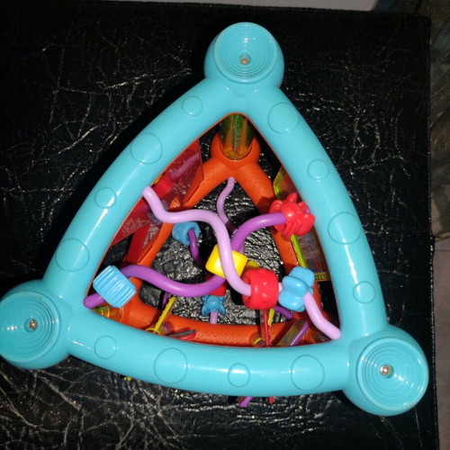 Educational activity triangle used for babies