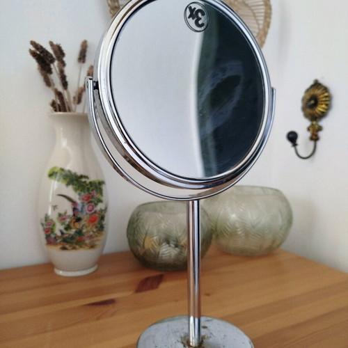 Double mirror used with 3x magnification, height 30 cm