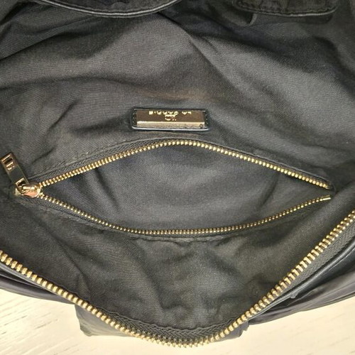 La Carrie shoulder bag fabric like new, black