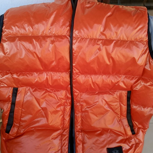 La Martina vest with down filling, like new, orange, size XL