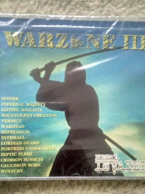 CD Warzone III Metal Invader κλειστό σφραγισμένο