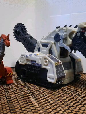 Dinosaur mecha both together like new