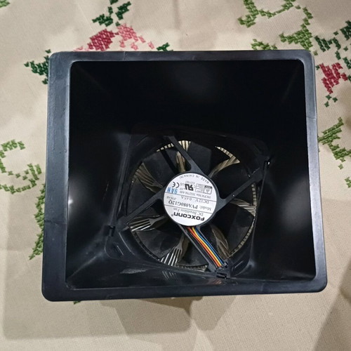 Computer parts slightly used with Dell PSU, Foxconn CPU cooler, Nvidia Geforce GTX 1650 GPU