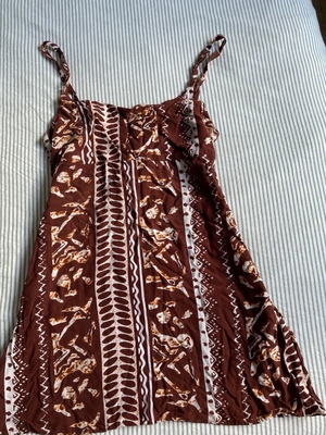 Brown dress size S new