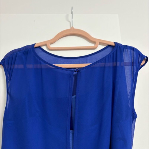 Coast maxi dress used, blue, size M