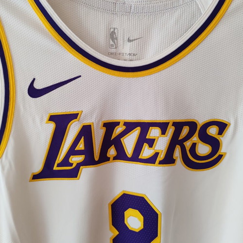 Nike Dry Fit ADV NBA Authentic Los Angeles Lakers Association Edition Jersey