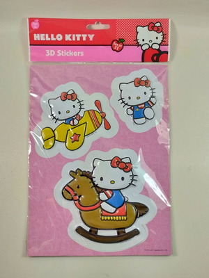 3D αυτοκόλλητα Hello Kitty Sanrio 2009