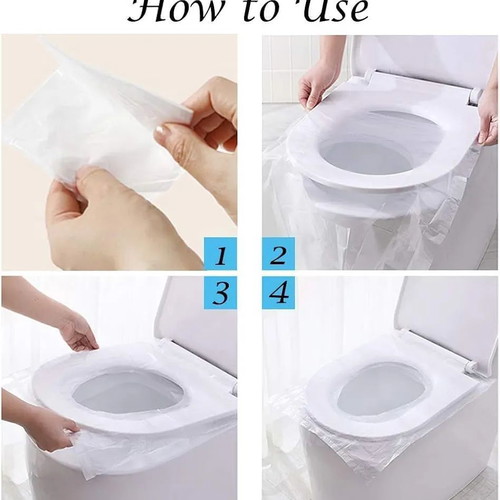 Disposable toilet seat cover new, pack of 20 pieces