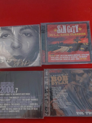 Uncut magazine CDs new, pack of 4