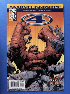 Marvel Knights 4 #10 comic book used, English