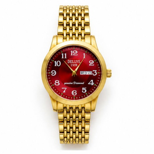 Wristwatch like new, unisex, gold color