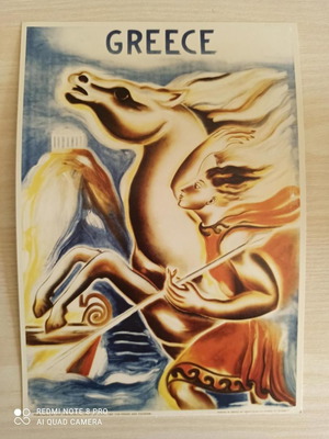 E.O.T. postcards new, vintage edition set of 2 with rare poster