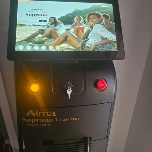 Alma Soprano Titanium 4 Wavelength Diode Laser like new, model 2026