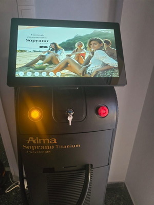 Alma Soprano Titanium 4 Wavelength Diode Laser like new, model 2026