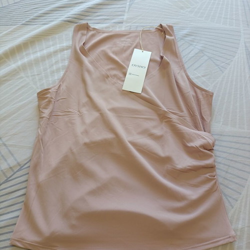 Oysho pink shirt new with tags, size M