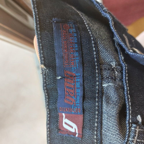 Gang low-rise bell-bottom jeans new, size M, dark blue