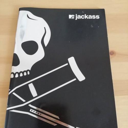 MTV Jackass Official DVD Booklet like new